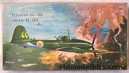 KP 1/72 Illjusin IL-10 / Avia B-33 - Soviet / Czech / North Korean Air Forces plastic model kit